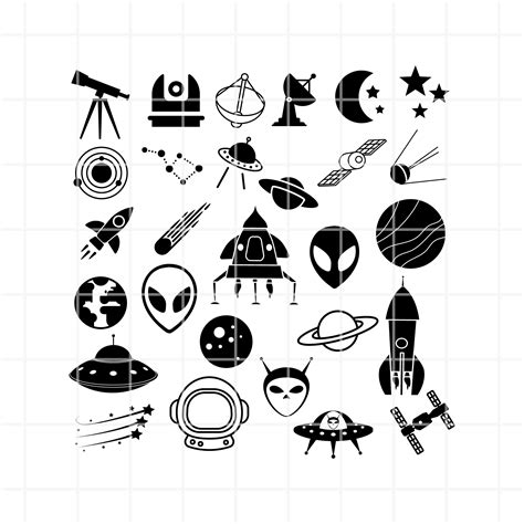 Download 727+ Free Space SVG Files Creativefabrica